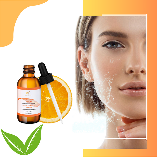 Unveil Youthful Radiance with Our 20% Vitamin C Anti-Aging Dropper Serum